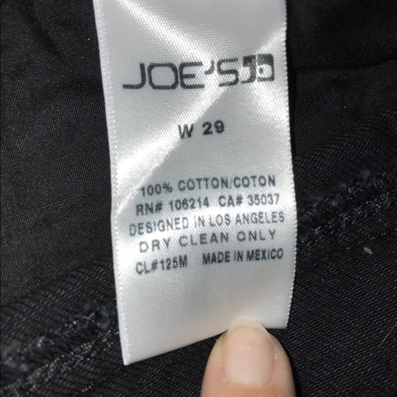 NWT Joe’s Jeans Variegated Waxed Denim Mini Skirt Black Jean - Picture 4 of 4